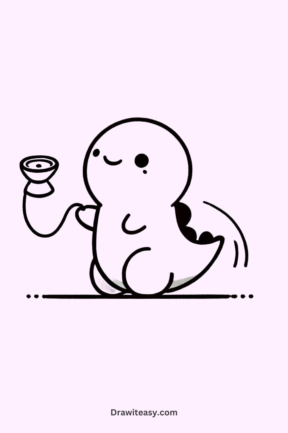 30 Easy Cute Dinosaur Drawing Ideas Draw It Easy