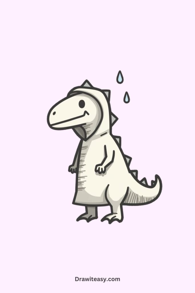 Dinosaur in a Raincoat