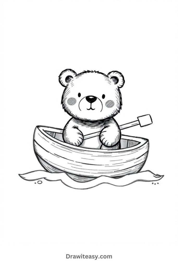 Bear in a Boat