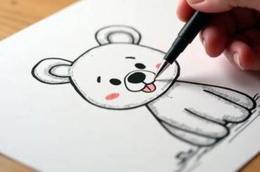 Cute Bear Drawing Ideas