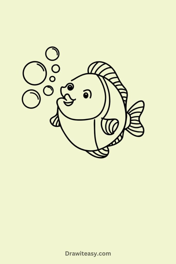 Fish Blowing Bubbles