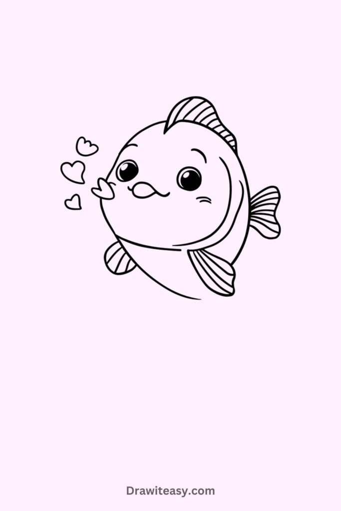 Fish Blowing Kisses