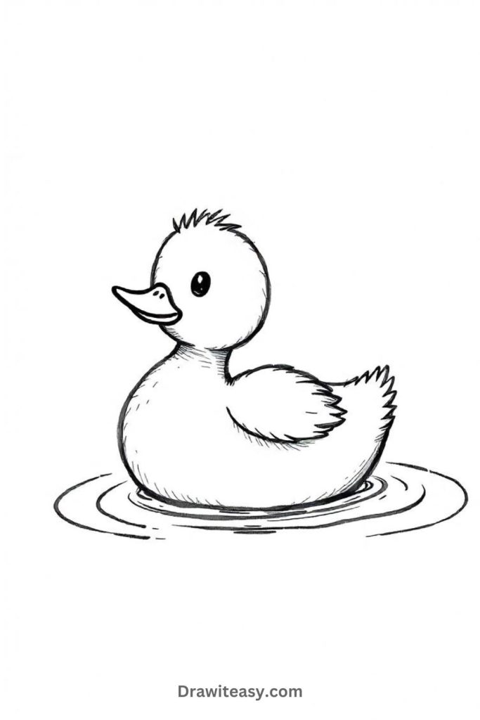 Floating Duckling