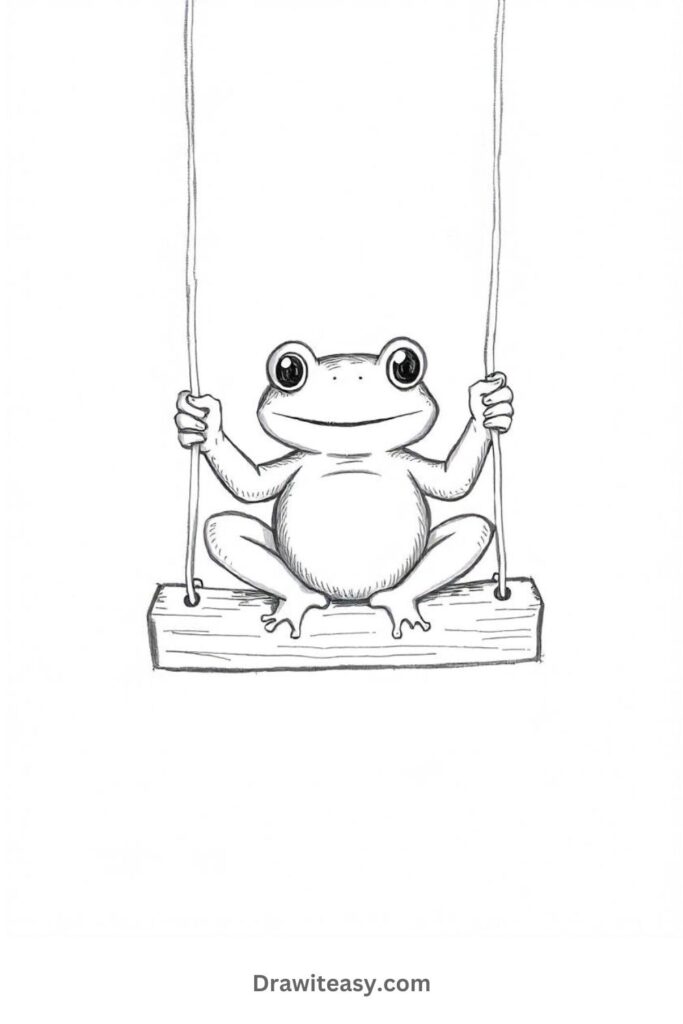 Frog on a Swing