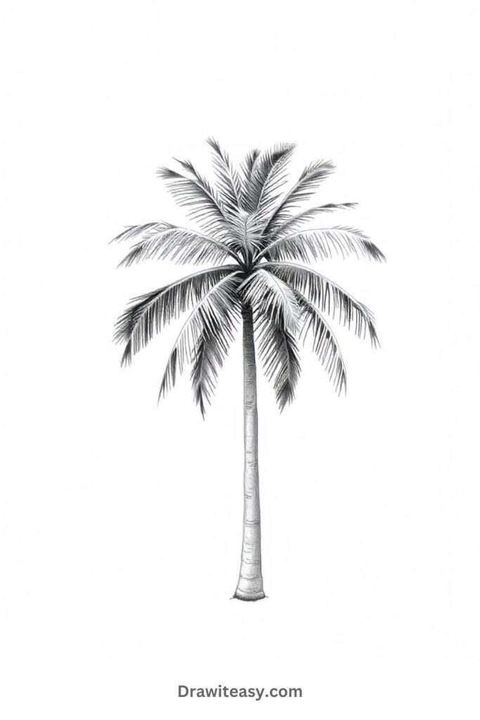 Lone Palm Tree