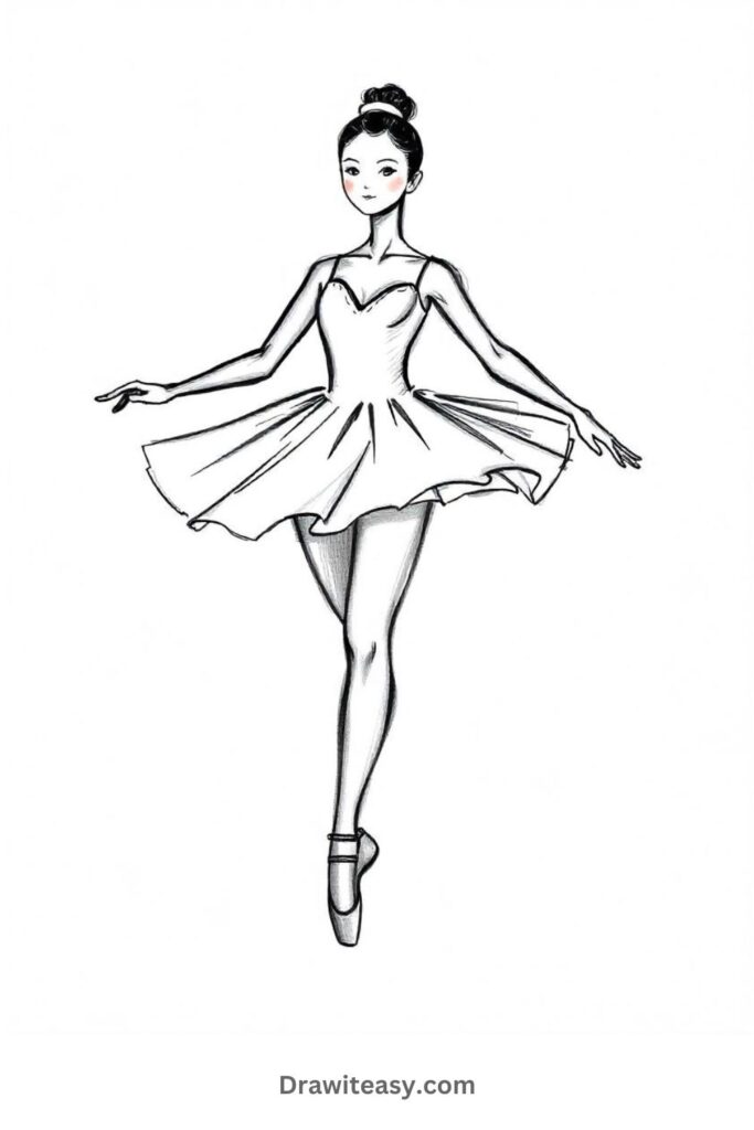 Single Line Ballerina