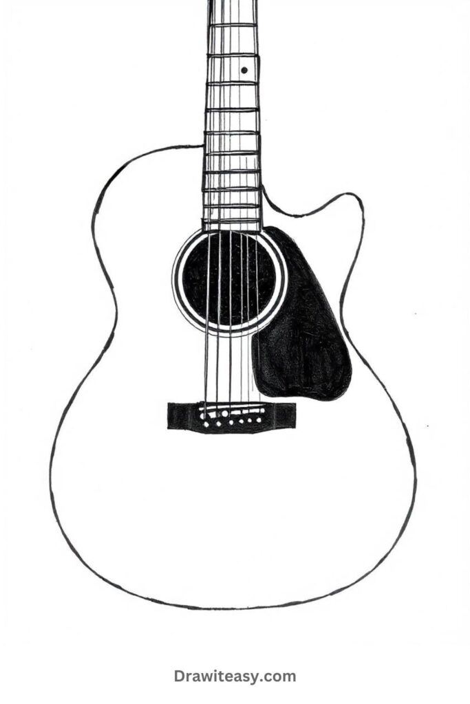 Single Line Guitar