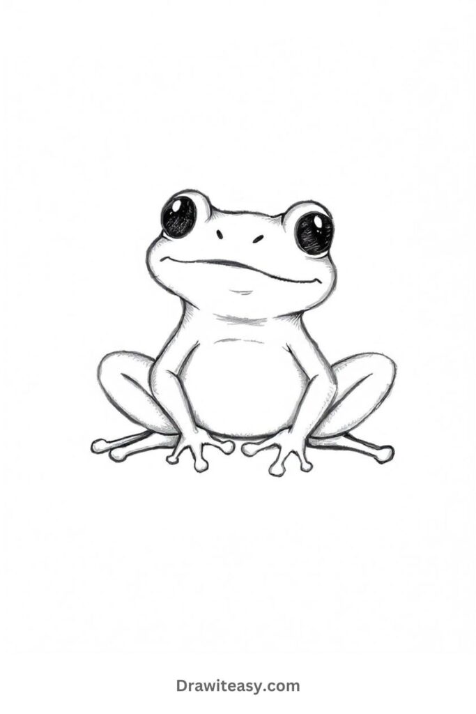 Sitting Frog