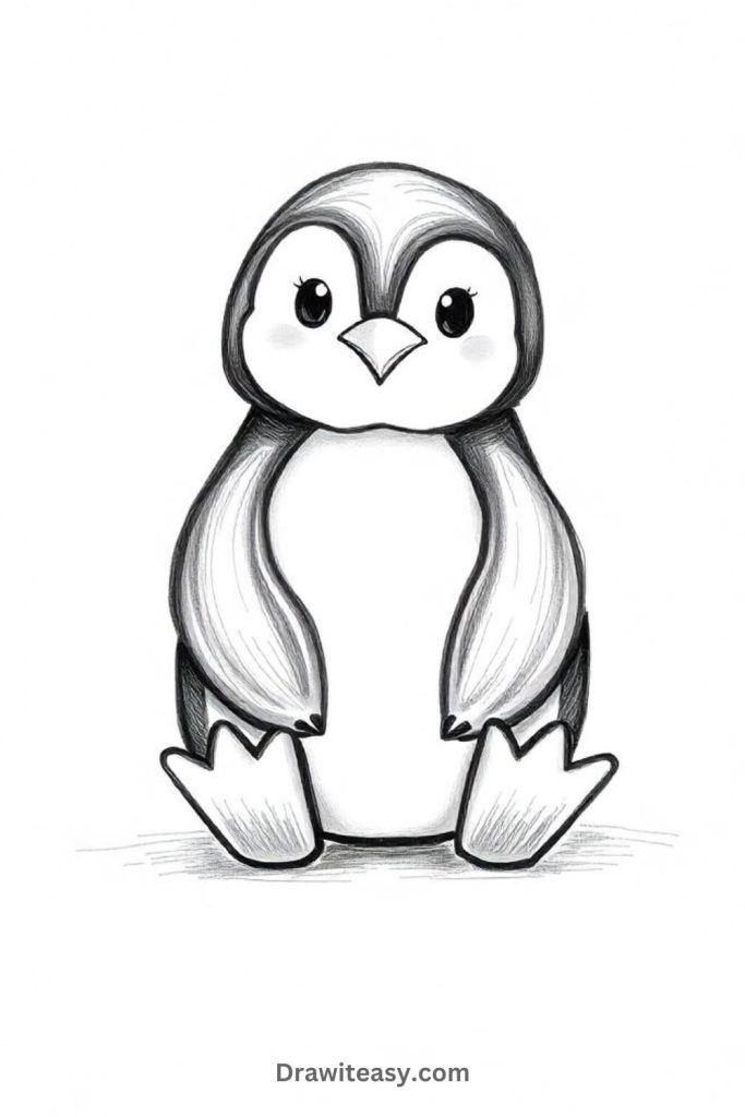 Sitting Penguin