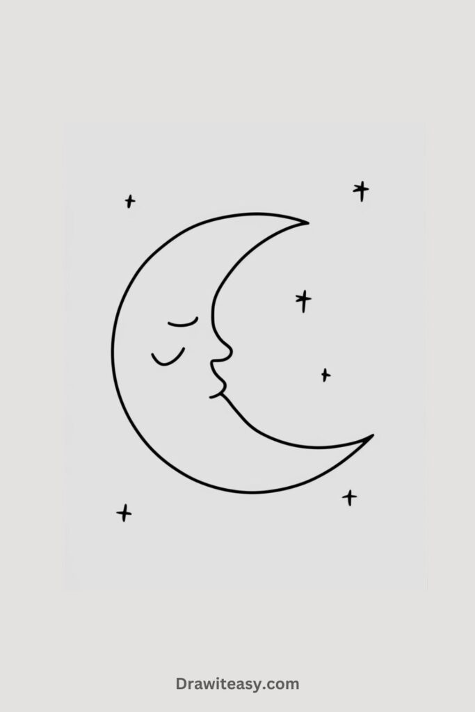 Sleepy Moon