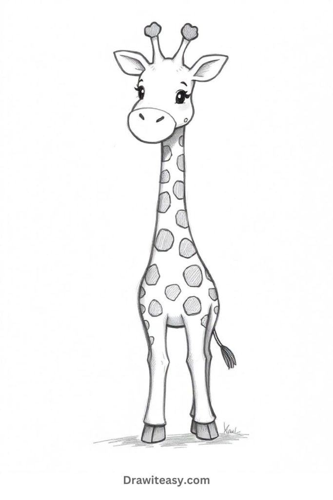 Standing Giraffe