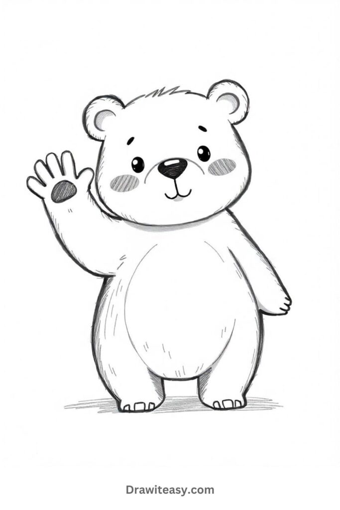 Waving Bear