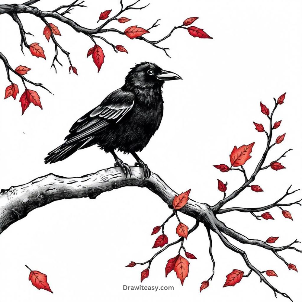 A Crow on a Bare Branch (2)