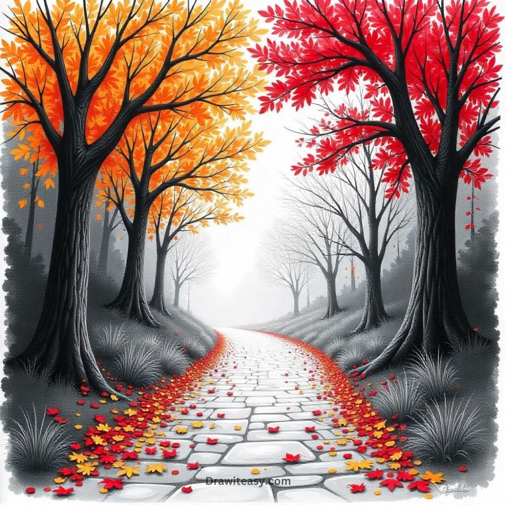 Autumn Forest Pathway