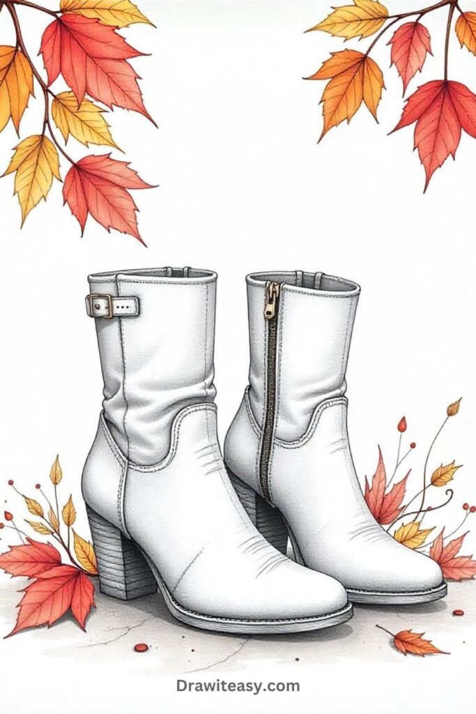 Boots with Fallen Leaves (2)