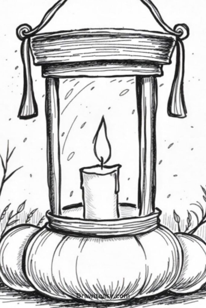 Lantern with a Candle (1)