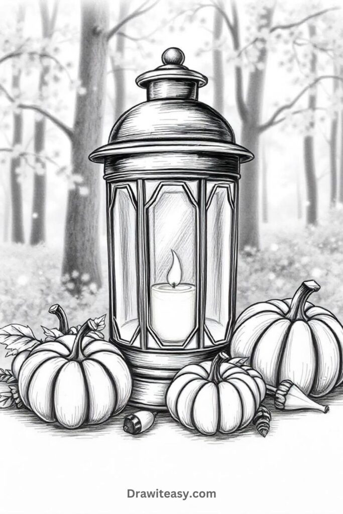 Lantern with a Candle (2)