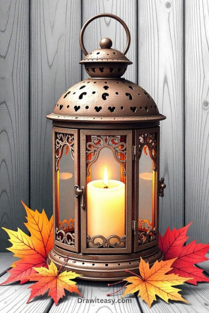 Lantern with a Candle (3)