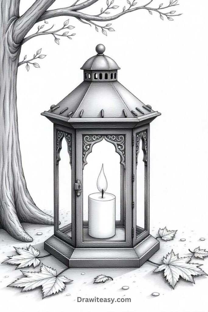 Lantern with a Candle (4)