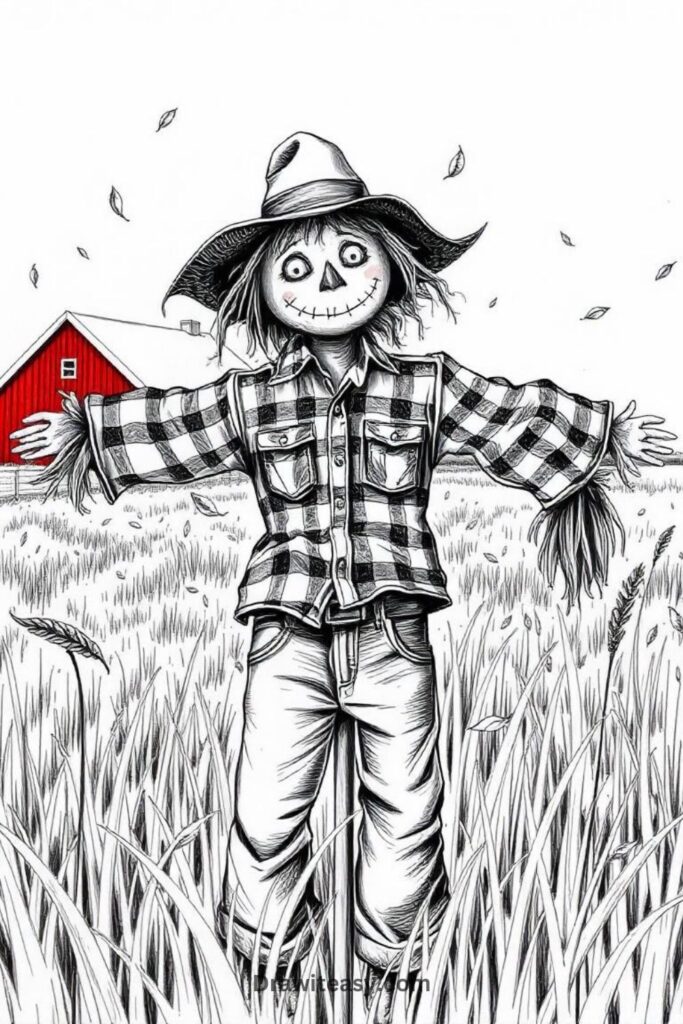 Scarecrow in a Field (1)