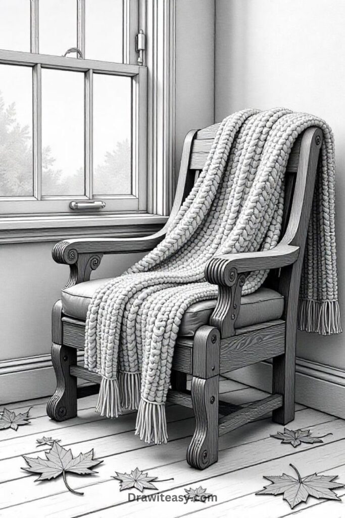 Warm Blanket on a Chair (2)