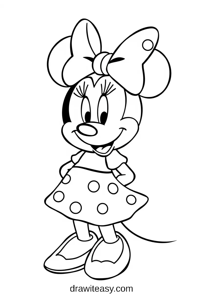 20 Fun Cartoon Coloring Pages for Kids & Adults! - Draw It Easy