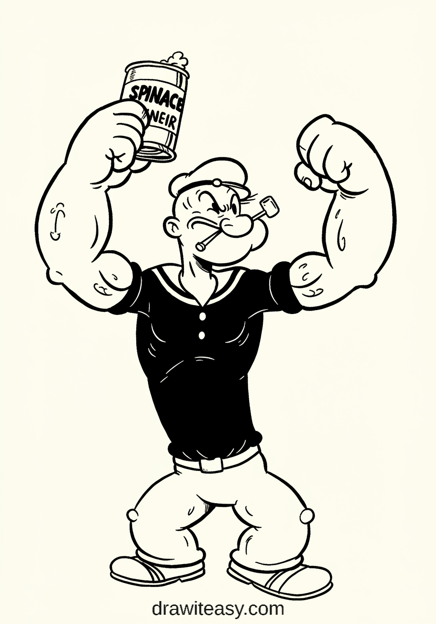 20 Fun Cartoon Coloring Pages for Kids & Adults! - Draw It Easy