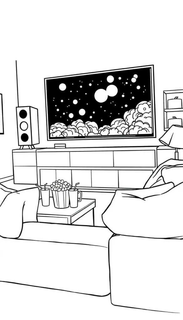 A Night In Watching Movies