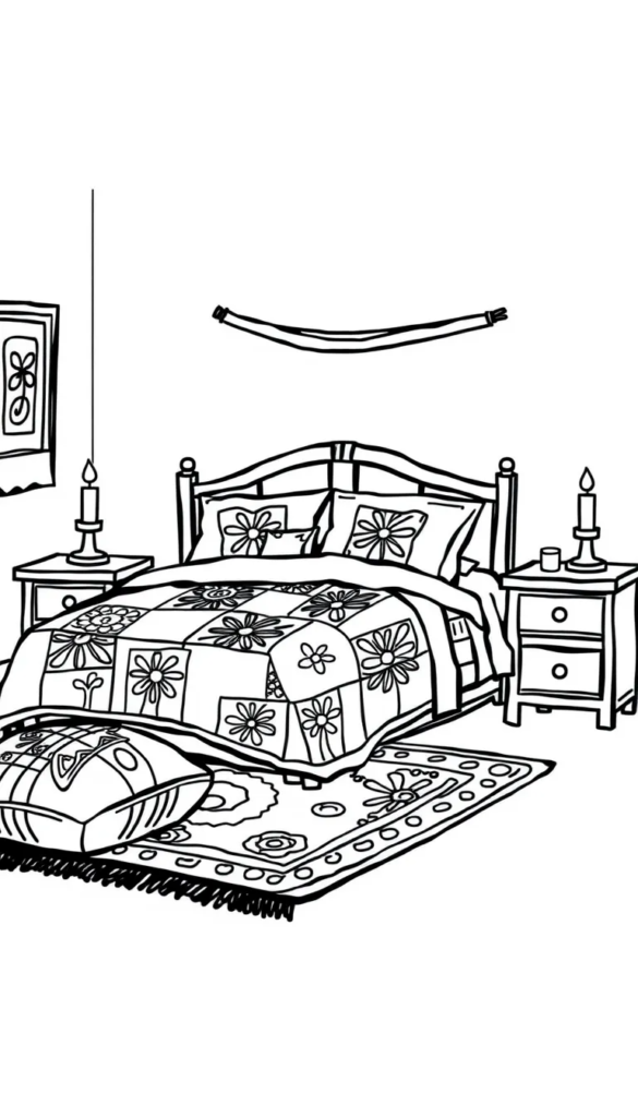 Warm Quilts and Candles