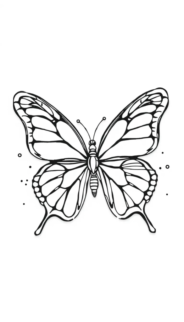Abstract Butterfly