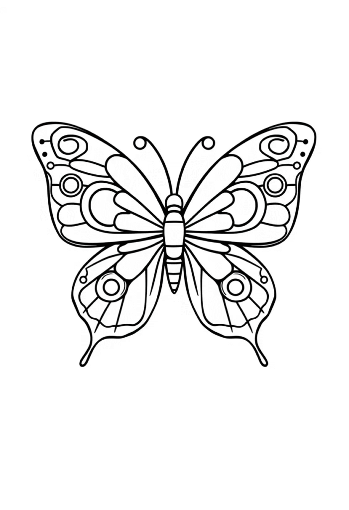 Butterfly with Big Wings