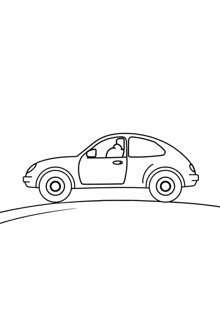 Car on a Road