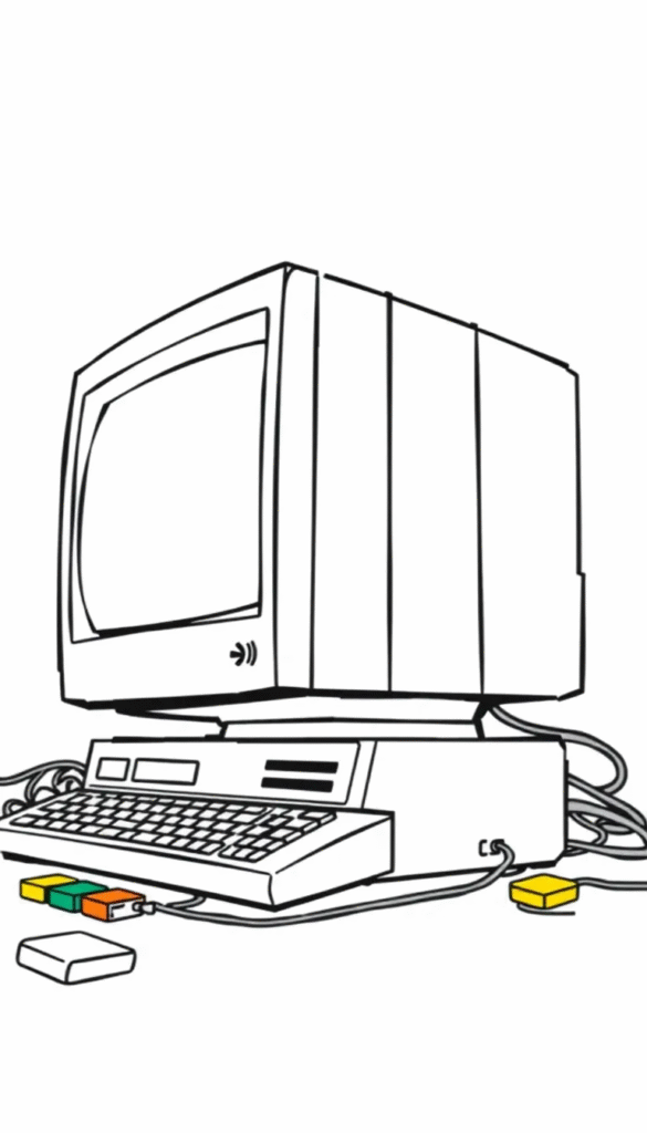 Chunky Computer Monitor