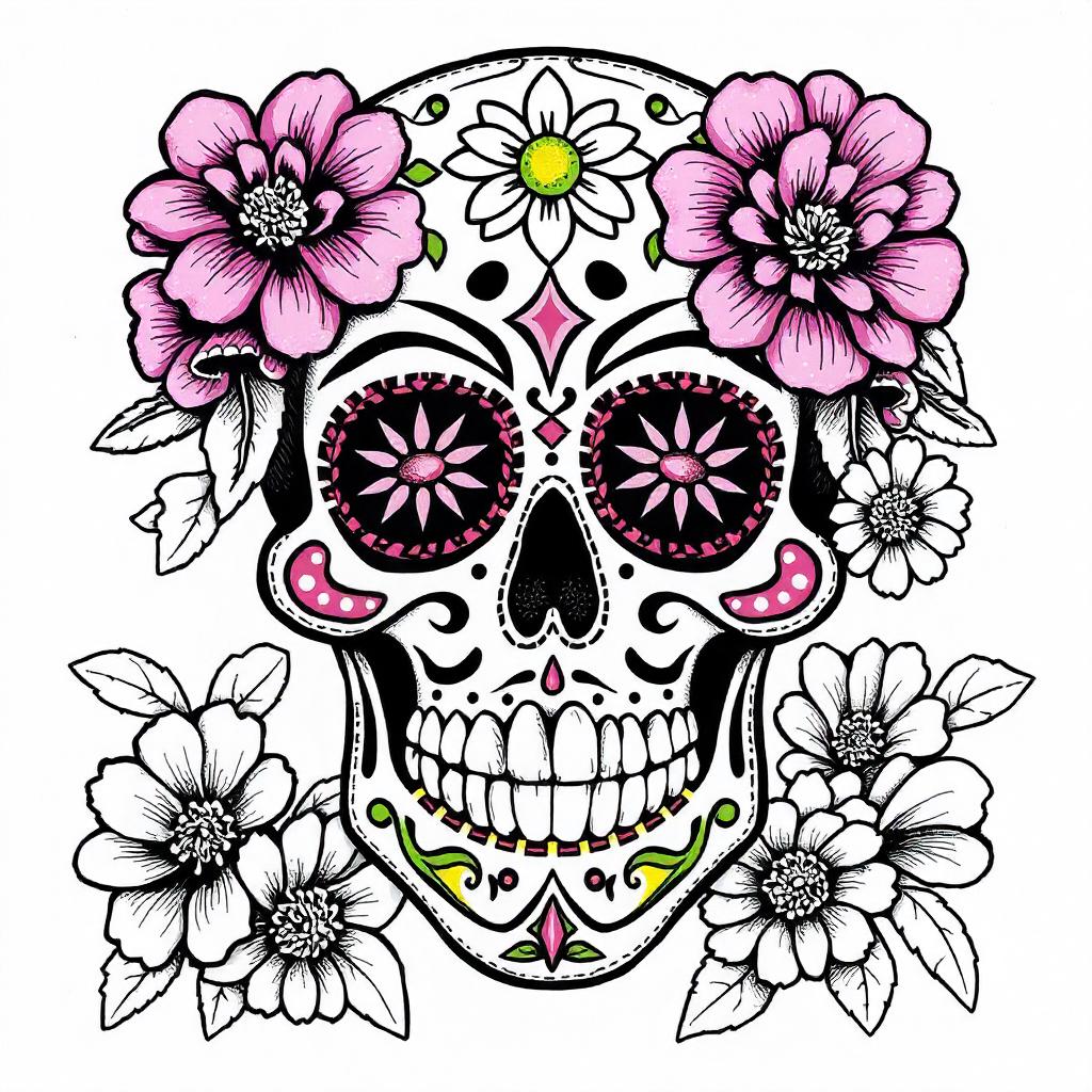 Day of the Dead Sugar Skull