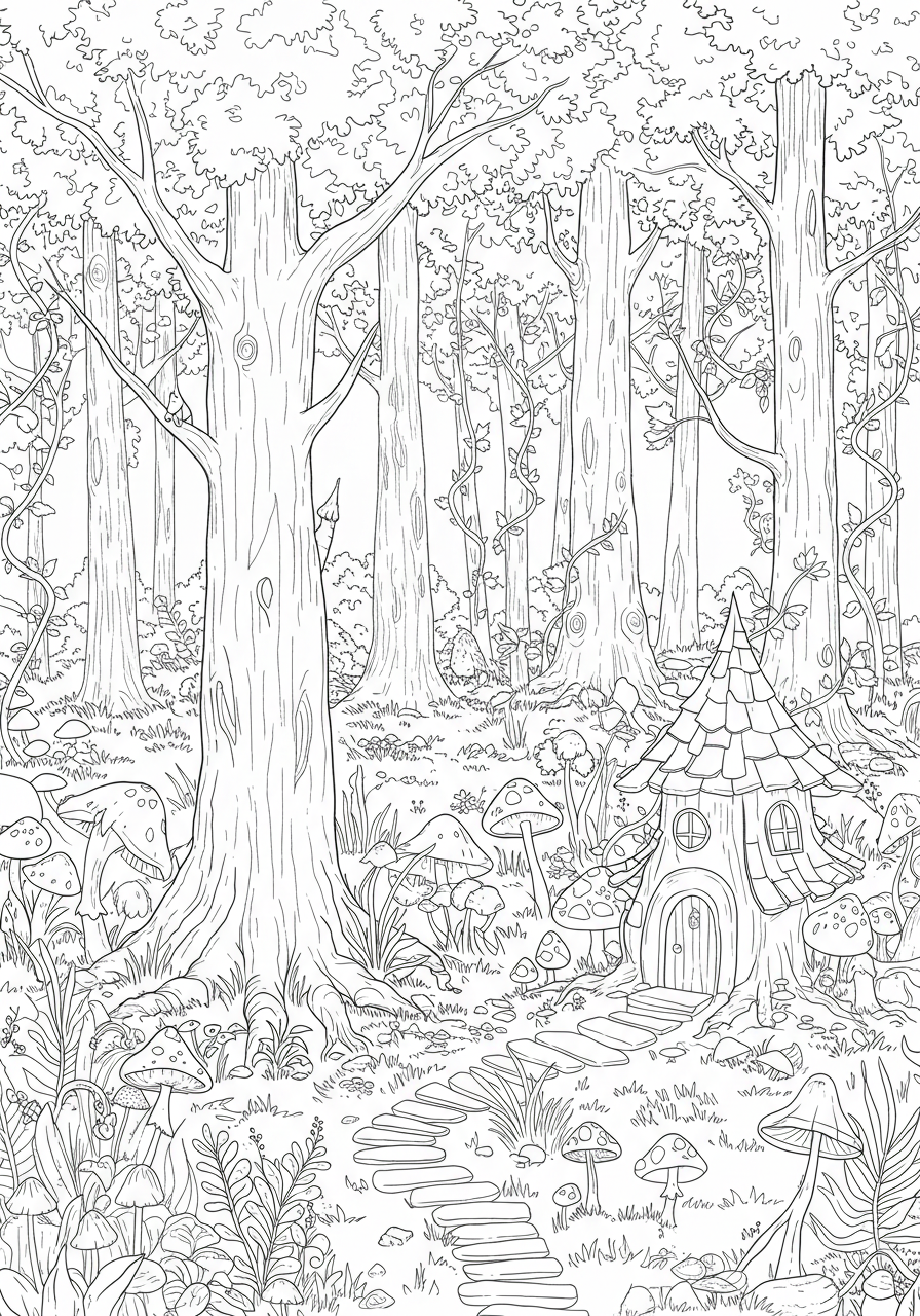 Enchanted Forest Scenes
