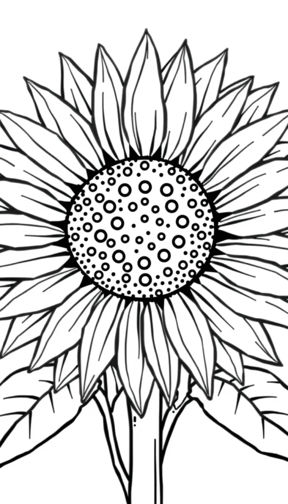 Simple Sunflower