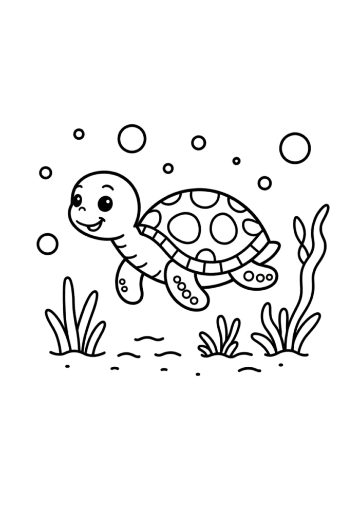 Underwater Turtle Adventure