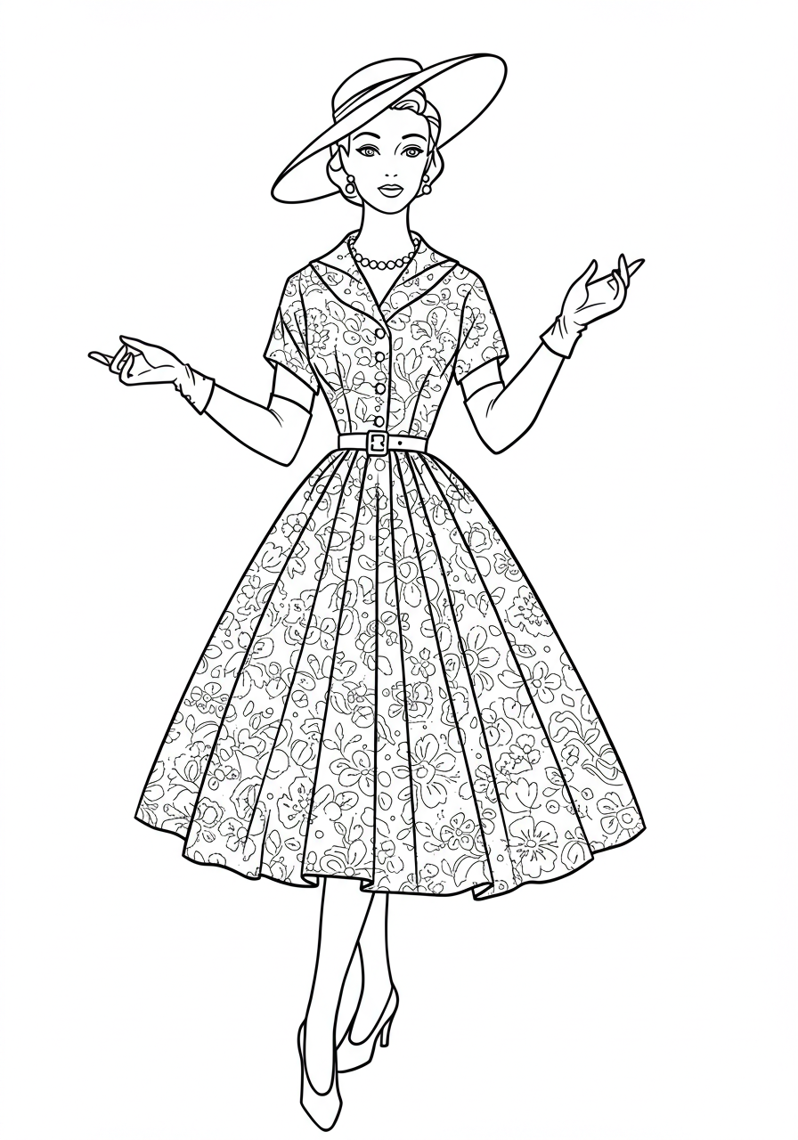 Vintage Fashion Sketches