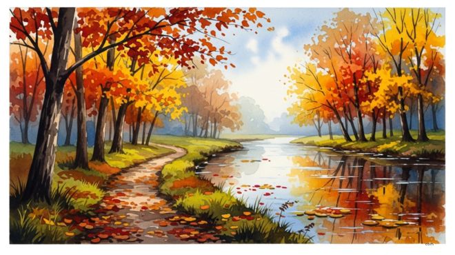 11 Autumn Watercolor Paintings to Fill Your Sketchbook with Cozy Fall Vibes
