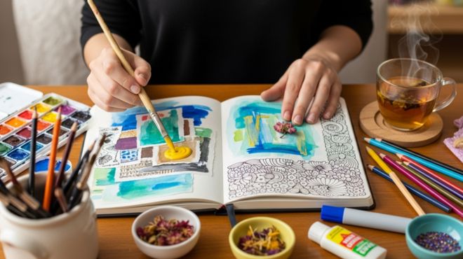 Art Therapy Journaling Prompts for Healing and Self-discovery