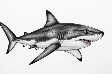 shark drawing ideas
