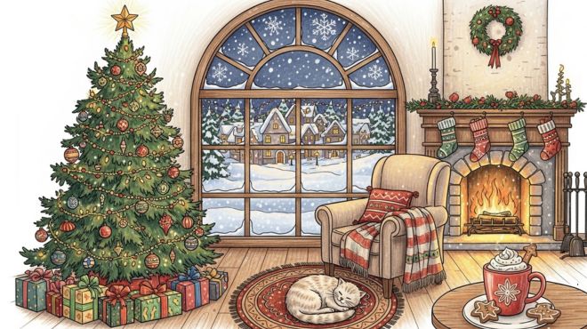 15 Christmas Drawing Ideas to Get You in the Holiday Spirit