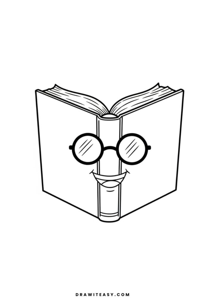 Book with Glasses