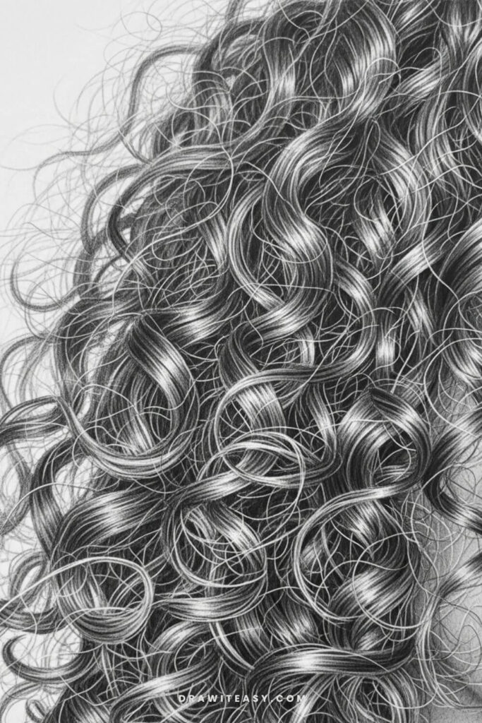 Curls and Texture Study