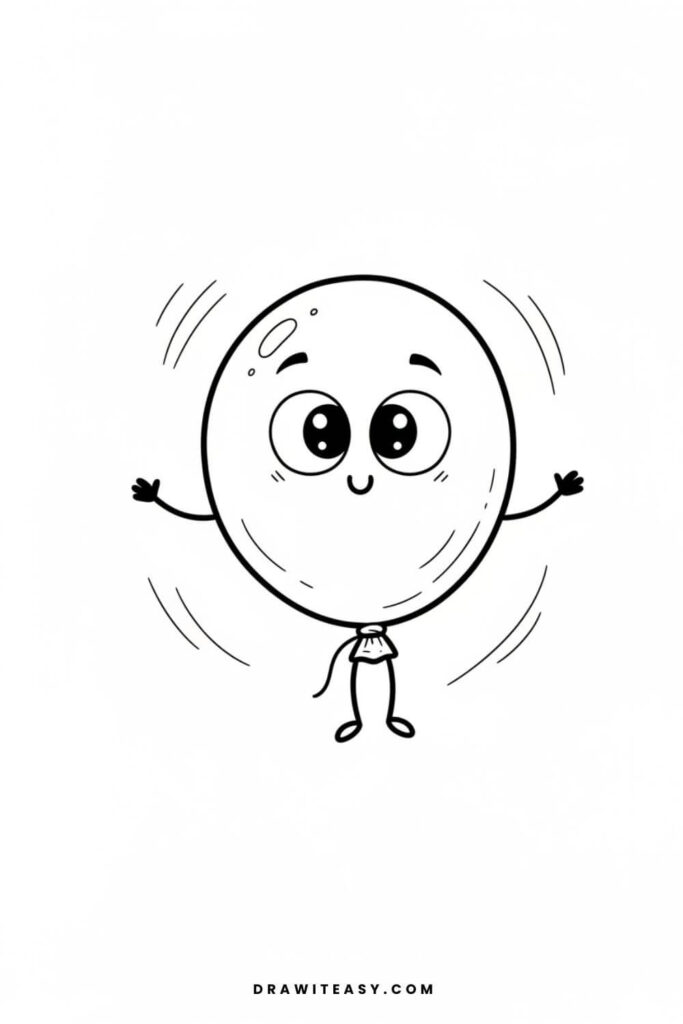 Flying Balloon with Arms