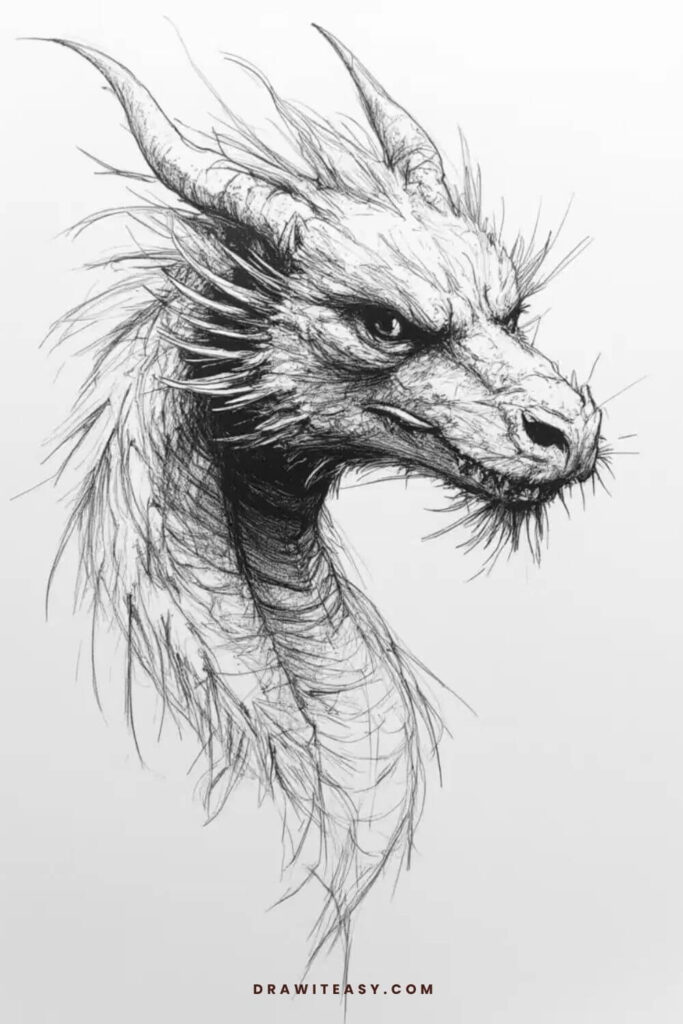 dragon drawing idea 1