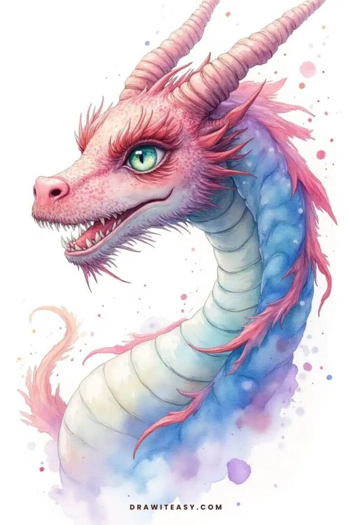 dragon drawing idea 7