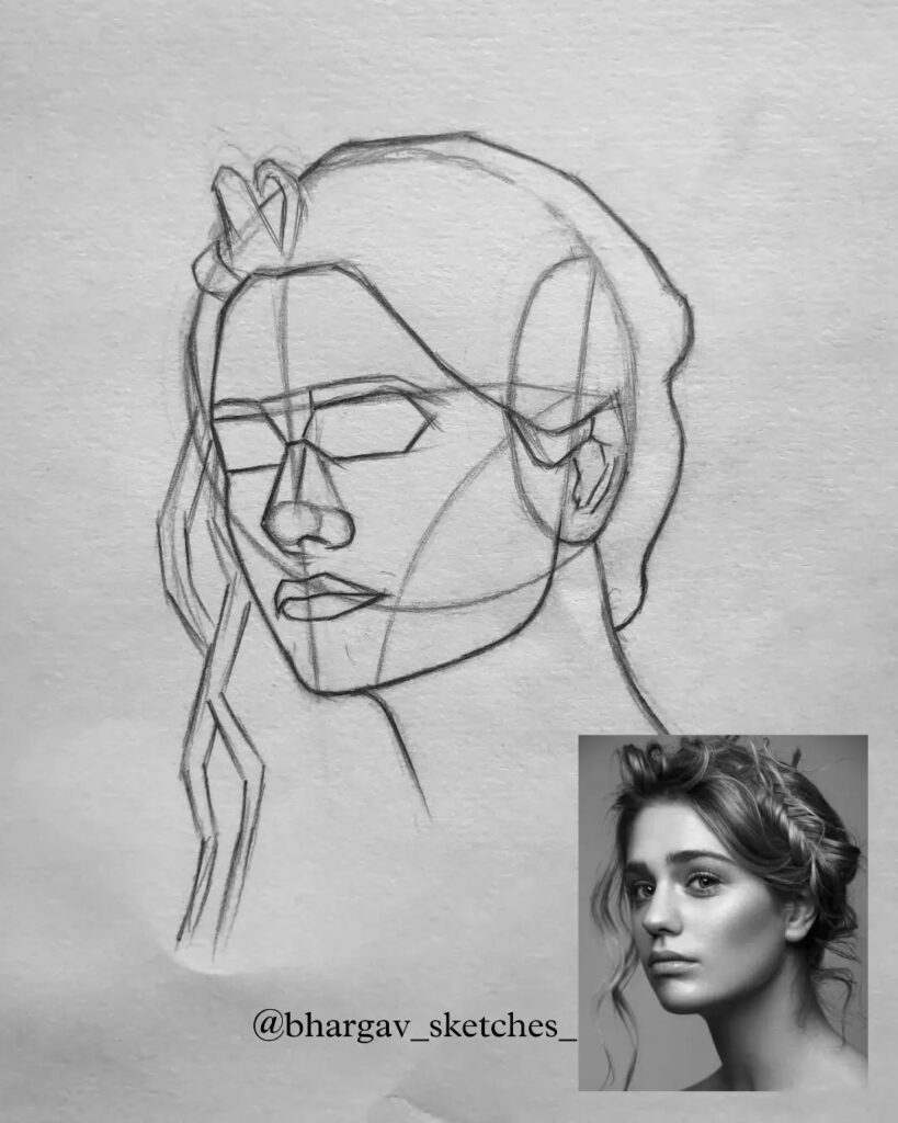face drawing ideas - bhargav.sketches2