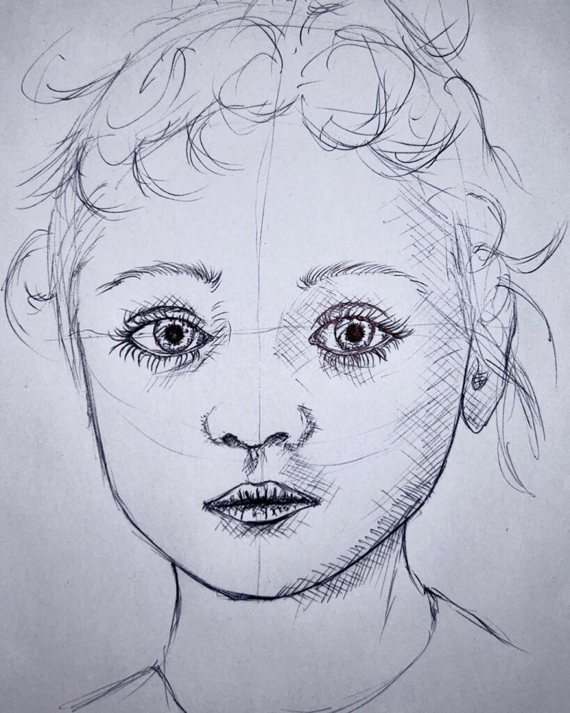 face drawing ideas - johnny_sk3tch