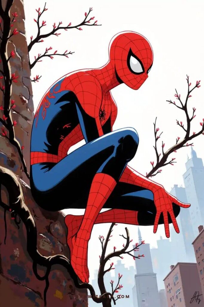 spider man drawing ideas 5